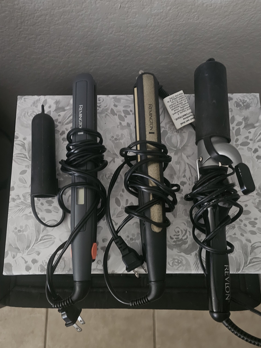 Revlon & Remington Flat Iron and Curling Iron Bundle